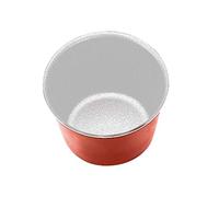 IBILI FLANERO Individual Cupra 8 CMS, Stainless Steel, Rosso/Argento, 8 x 8 x 5 cm