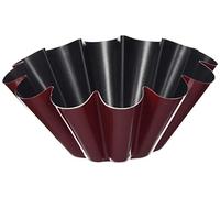 IBILI FLANERO RIZADO Venus 22 CMS, Stainless Steel, Rosso, 22 cm