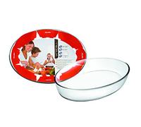 IBILI Fuente HORNO Oval KRISTALL 23X16X5 CM, Stainless Steel, 23 x 16 x 5 cm