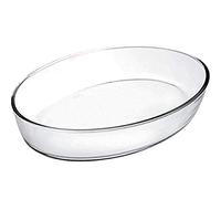 IBILI Fuente HORNO Oval KRISTALL 26X18X6 CM, Stainless Steel, 26 x 18 x 6 cm