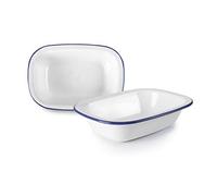 IBILI Fuente Rectangular Blanca 22 CM