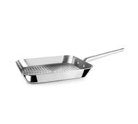 IBILI - Grill ondulato 5Ply Element 28 cm, senza antiaderente, 5 strati, adatto per induzione