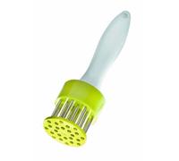 IBILI Meat Tenderizer, Stainless Steel, White/Green, 21 x 6 x 6 cm