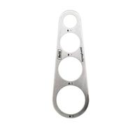 IBILI MEDIDOR DE Pasta Y SPAGUETTI Inox, Stainless Steel, Argento, 16.5 x 5 x 1 cm