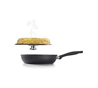 IBILI, Padella con coperchio da frittata New Induplus, 26 cm, alluminio, antiaderente, adatta per l’induzione.