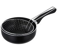 IBILI, Padella friggitrice con cestello Inducta, 18 cm, alluminio, antiaderente, adatta per l’induzione.