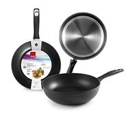 IBILI, Padella New Induplus, 24 cm, alluminio, antiaderente, adatta per l’induzione.