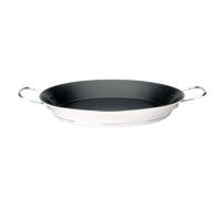 IBILI, Padella per paella Bistrot, 32 cm, acciaio inox, antiaderente, 5 porzioni, adatta ai piani a induzione.