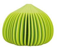 IBILI PELADOR DE AJOS SILICONA 7X5 CM, Verde, 7 x 5 cm