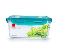 Ibili Perfect Tritan - Contenitore rettangolare profondo da 2,3 l in Tritan. Turchese