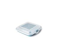 IBILI - Porta sandwhich taper salsicce formaggio, 14,5 x 3,6 cm, plastica priva di BPA, riutilizzabile, blu