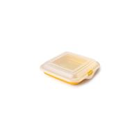 IBILI - Porta sandwhich taper salsicce formaggio, 14,5 x 3,6 cm, plastica priva di BPA, riutilizzabile, giallo