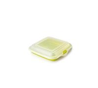 IBILI - Porta sandwhich taper salsicce formaggio, 14,5 x 3,6 cm, plastica priva di BPA, riutilizzabile, verde