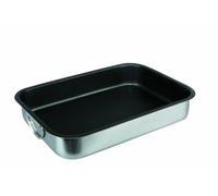 IBILI RUSTIDERA Inox C/ASAS Y C/ANTIAD.30 CMS, Stainless Steel, Silver/Grey, 30 x 22 x 6 cm