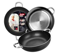 Ibili SARTEN Honda con 2 ASAS I-Chef 28 CM, Stainless Steel
