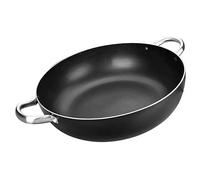 IBILI SARTEN Honda con 2 ASAS I-Chef 32 CM, Stainless Steel