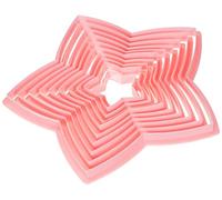 IBILI Sapina Set 10 CORTAPASTAS ABETO, Rosa, 20 x 20 x 2 cm, unità