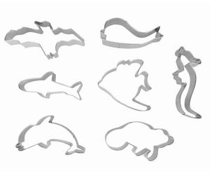 IBILI Set 7 CORTAPASTAS ANIMALES Mar ESTAÑADO