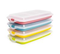 IBILI - Set di 4 contenitori per salsicce e salumi, 4 contenitori da 24,8 x 14,4