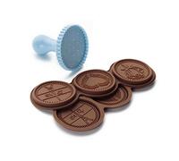 Ibili, Set Stampini per Biscotti Love, in Silicone/plastica, 6 pz.