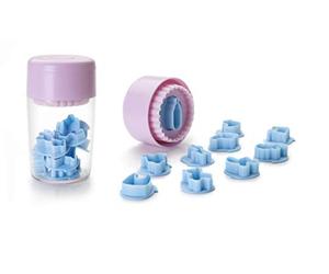 IBILI Set tagliabiscotti Linzer Bambino, Metallizzato, 30 x 30 x 30 cm