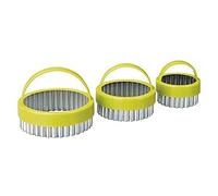 Ibili Stampini Set 3 Pezzi A Coste 5 + 6 + 7 cm