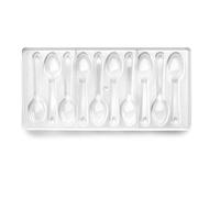 Ibili Stampo Pralinato magnetico, in policarbonato chiaro 30 x 14 x 2 cm, bianco, 30 x 14 x 2 cm