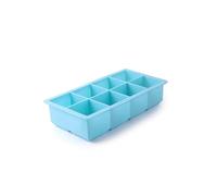 IBILI Stampo per ghiaccio quadrato XL in silicone 100% facile da usare e rimuovere 21.5 x 11.5 x 5 cm