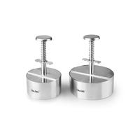 IBILI - Stampo per hamburger I-CHEF, diametro 9 cm, acciaio inossidabile
