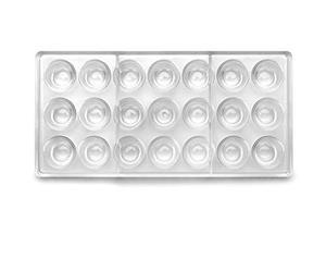 Ibili Stampo Pralinato magnetico, in policarbonato chiaro 30 x 14 x 2 cm, bianco, 30 x 14 x 2 cm