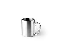 IBILI - Tazza con moschettone 350 ml, acciaio inossidabile 18/10, doppia parete