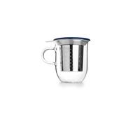 IBILI - Tazza da tè con filtro e coperchio, Borosilicato, 350 ml - NUOVO