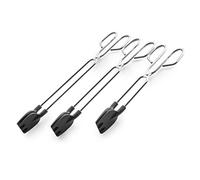 IBILI TENAZA Inox Nylon 25 CM, Stainless Steel, Argento/Nero, 25 x 7 x 3 cm