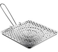 Ibili Tin Bread Toaster Grill Cage for Camping, with Foldable Handle