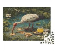 I ating Honey Crackers Puzzle 1000 Pezzi Per Adulti E Ragazzi - Wildlife Giochi Di Rilassamento E Intrattenimento Familiare, Regalo E Decorazione Da Parete 38x26cm/1000pcs