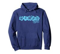 Ibisco Fiore Aloha Hawaii Isole Hawaii Spiaggia Surf Felpa con Cappuccio