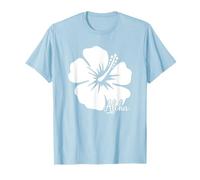 Ibisco Fiore Aloha Hawaii Isole Hawaii Spiaggia Surf Maglietta