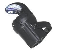 Ibiza 2-in-1spot moonflower-scan effetto luce LED 10 W LED