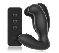 Ibiza Anal Massager Remote Control 10x3.5cm Black