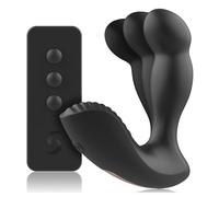 Ibiza Anal Massager Remote Control 11x4cm Black