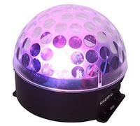 Ibiza ASTRO-BAT - Proiettore a effetti LED, con batteria ricaricabile, colore: nero