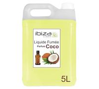 Ibiza - Confezione Liquido per Fumo - Bidone da 5 Litri Liquido Ibiza Light SMOKE5L-N per Macchina di Fumo - Boccetta di Profumo di cocco COCONUT