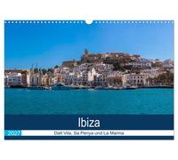 Ibiza Dalt Vila, Sa Penya und La Marina (Wandkalender 2027 DIN A3 quer), CALVEND