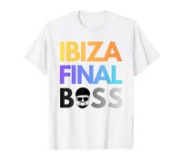Ibiza Final Boss Starter Kit Funny Meme Club Star Spain UK Maglietta