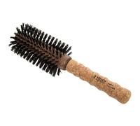Ibiza Hair - Spazzola rotonda - Legno Sughero Eco - EX4 - Naturale - Professionale - Fatto a Mano - Large