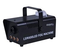 Ibiza - LSM400LED-BK - Macchina della nebbia da 400W con LED integrati e telecomando - Nero