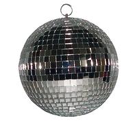 Ibiza MB020 - Sfera stroboscopica, colore: Nero