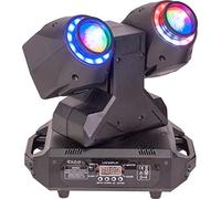 IBIZA MHBEAM60-FX 2 IN1 WASH E BEAM LED MOVING HEAD 2 X 30 Watt RGBW 12 SMD 3 in 1 DMX Rotazione 360° senza arresto.
