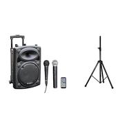 IBIZA PORT10VHF-BT Bundle - Diffusore 500W + Supporto SS03