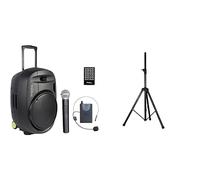 IBIZA PORT15VHF-MKII-TWS Bundle - Diffusore 800W TWS + Supporto SS03